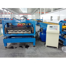 cold tile roll forming machinewith PLC control system